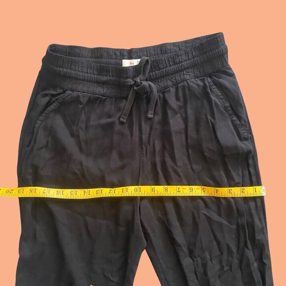 TNA Black Rayon Jogger Pants – Size M | Comfy & Sleek Streetwear - Picture 4 of 7